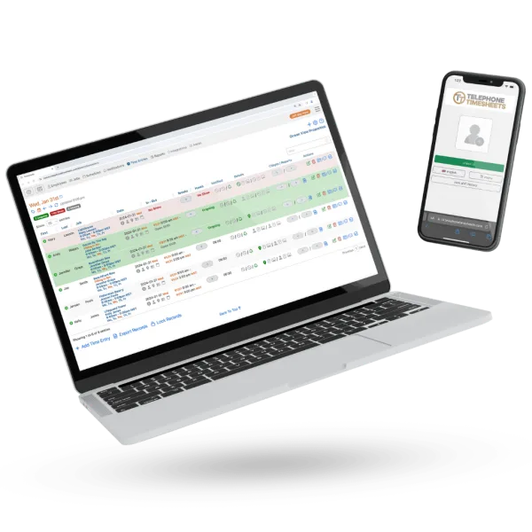 Telephone Timesheets homepage hero 600